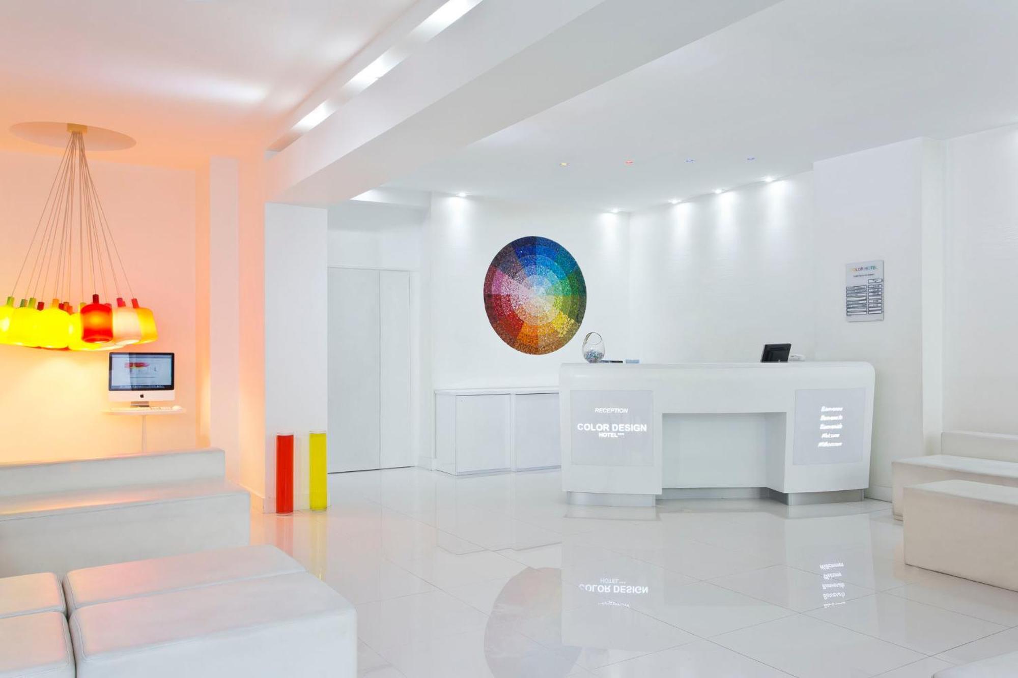 Color Design Hotel Paris Interiør billede